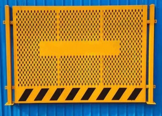 1.2 * 1.8m ผนังด้านนอกเจาะแผ่นโลหะ Anti Drop Screen Climbing Frame