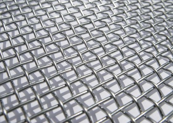 หนาภาระเหล็กไร้สแตนเลส Woven Wire Mesh Screen สําหรับความทนทานกับการบดและการกัดกรอง