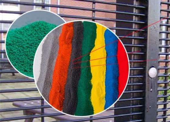 8 # 358 Anti Climb Wire Mesh 13x75mm Hole แผ่นตาข่ายเชื่อมสังกะสีความต้านทานสนิม