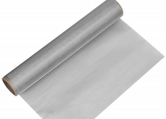 1.22mx30.5m SS Fine Mesh Screen Fabric ผ้าฮาร์ดแวร์ชั้นดีสำหรับการกรอง