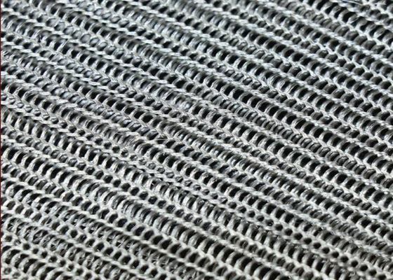ความกว้าง 2 นิ้วปิดลวดตาข่ายถักหลายเส้นใยกลมแบนทนทาน