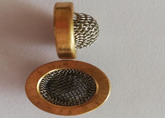 2-2800mesh Filter Wire Mesh ทองเหลืองกรองตาข่ายหน้าจอโดมรูปโค้ง