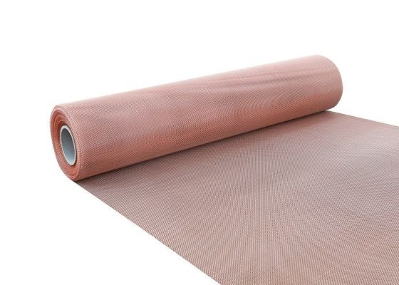 ตาข่ายหน้าจอแมลงสแตนเลส 1.22 ม. * 30.5 ม. ตาข่ายกันแมลงหน้าจอโลหะสวมหลักฐาน