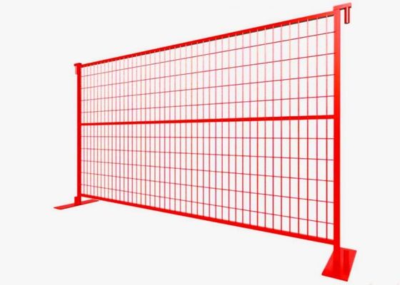 SGS Anticorrosion Pvc Coated Wire Mesh Panels แผงฟันดาบชั่วคราวของแคนาดา