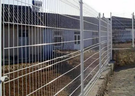 การปรับแต่งแผ่นลวดตาข่ายเชื่อมสังกะสี Weldmesh Security Fencing 5.2m