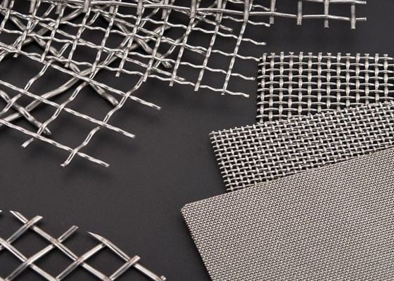 ทอ Crimped AISI316 ตาข่ายกรองตาข่ายสแตนเลส Extruder หน้าจอตาข่าย