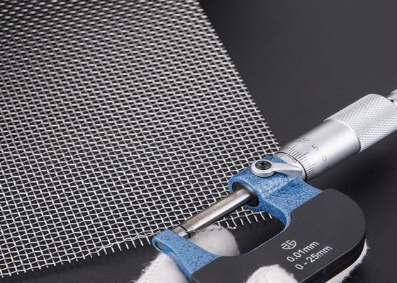 ทอ Crimped AISI316 ตาข่ายกรองตาข่ายสแตนเลส Extruder หน้าจอตาข่าย