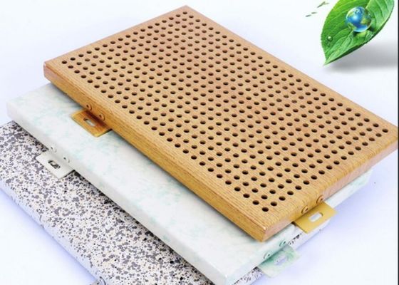 แผ่นเพลทด้านหน้าอะลูมิเนียมเจาะรูป้องกันความชื้นเคลือบฟลูออโรคาร์บอน