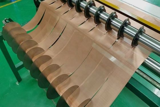 ตะแกรงลวดตาข่ายทอที่มีความแข็งแรงและเหนียวสูง สารเรืองแสงสีบรอนซ์