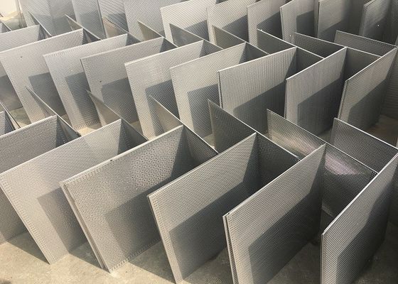 1ความหนา 0.0 มิลลิเมตร กระดาษเจาะ Mesh สแตนเลสสําหรับการกรองอุตสาหกรรม