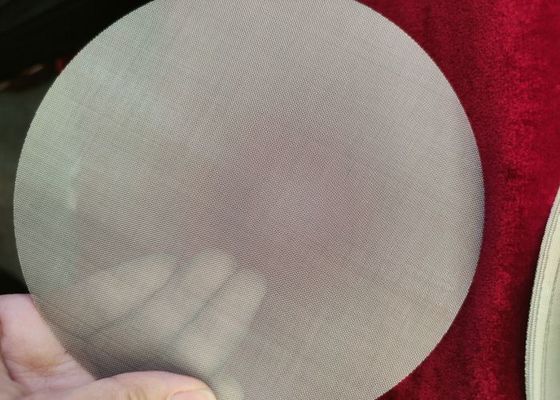 ลักษณะวงกลม ความแข็งแกร่งสูง เครื่องกรองจอ Mesh ยาวนาน