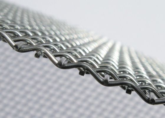 หนาภาระเหล็กไร้สแตนเลส Woven Wire Mesh Screen สําหรับความทนทานกับการบดและการกัดกรอง