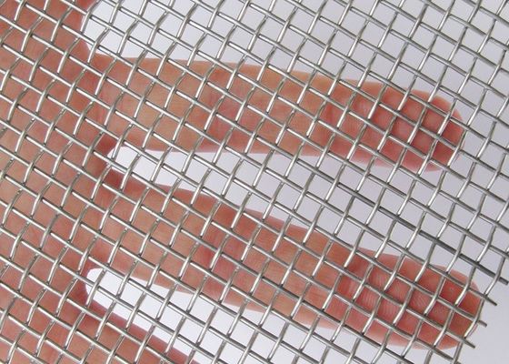 หนาภาระเหล็กไร้สแตนเลส Woven Wire Mesh Screen สําหรับความทนทานกับการบดและการกัดกรอง