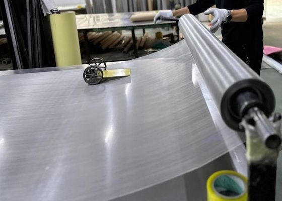 สีดํา Epoxy ผิวเคลือบสแตนเลส สาย Mesh Screen ด้วยความทนทานต่อการกัดกร่อนสูงสําหรับการใช้งานต่าง ๆ