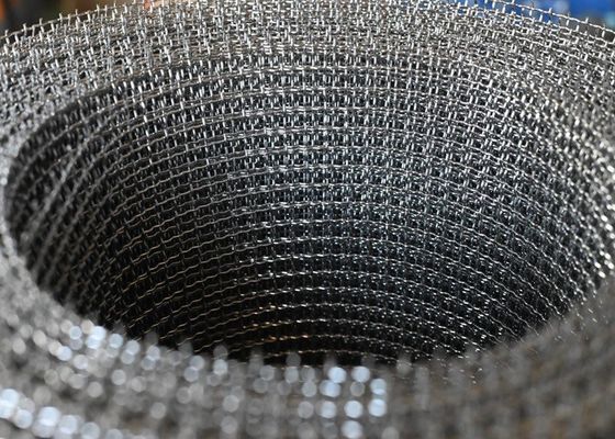 สีดํา Epoxy ผิวเคลือบสแตนเลส สาย Mesh Screen ด้วยความทนทานต่อการกัดกร่อนสูงสําหรับการใช้งานต่าง ๆ