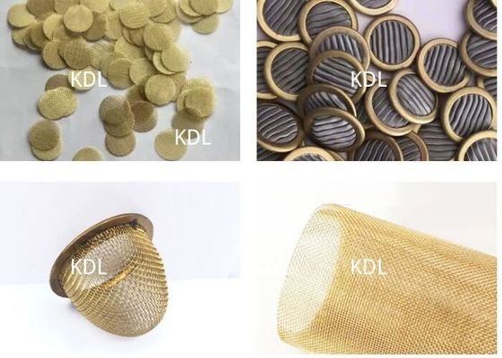 Oblang สีทองแดง เครื่องกรองหน้า Mesh กับเทคนิค perforated ที่ก้าวหน้า