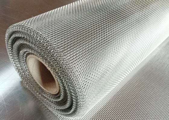 0.03-50.8mm Mesh Size Steel Wire Screen with Raw Edge Treatment สีเหล็กมีขนาดขนาดเท่ากระจก