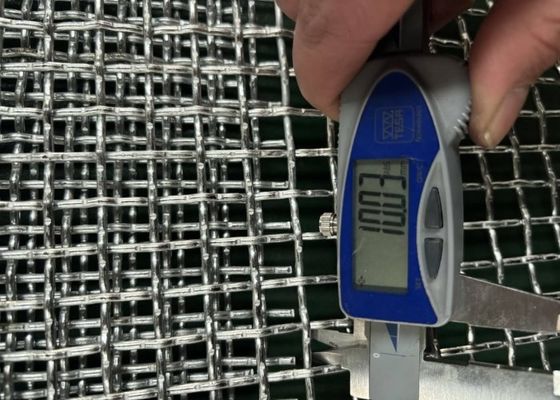 0.03-50.8mm Mesh Size Steel Wire Screen สําหรับผลการกรองที่มีประสิทธิภาพ