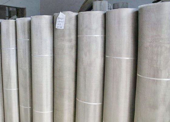 สแตนเลส สแตนเลส Plain Weave Woven Wire Mesh Screen สําหรับการกรองการแยก