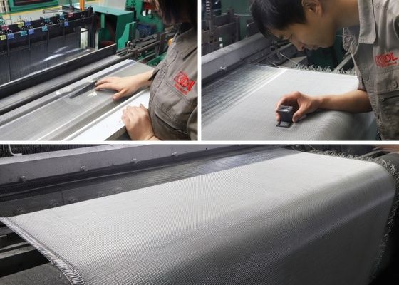 สกรีน Mesh สายใยความละเอียดสูงที่สามารถปรับแต่งได้ สําหรับการกรองในการแปรรูปเคมี