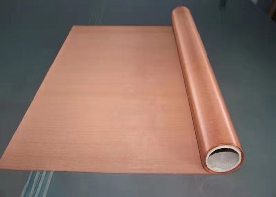 หน้าจอลวดตาข่ายทอละเอียดอเนกประสงค์ตาข่ายทองแดง RF Shielding Antirust