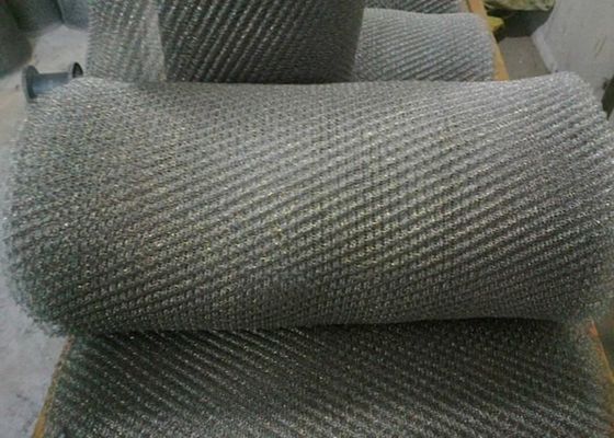 ลวดตาข่ายถักนิเกิลชนิดแบนสำหรับแผ่นกรอง Demister Pad