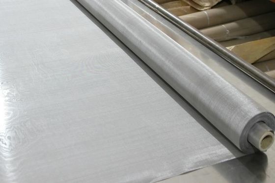200 Mesh สแตนเลส Woven Wire Mesh Screen with 30m Length and Corrosion Resistance สกรีน Mesh สแตนเลส ที่มีความยาว 30m และทนทานต่อการกัดกร่อน