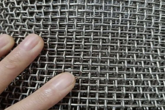 หน้าจอตาข่าย Aisi 304L Ss ที่ทนต่อการเกิดออกซิเดชัน Dutch Weave