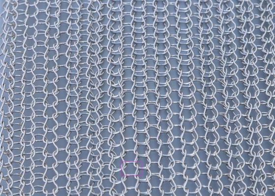 กว้าง 40 มิลลิเมตร สายสแตนเลสสแตนเลส Mesh ท่อสําหรับองค์ประกอบกรอง