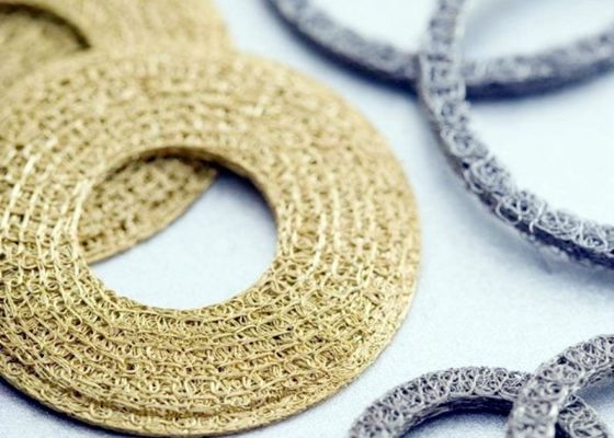 0.08mm กว้างเส้นใย ทองแดง สายผูกสําหรับการกรองของน้ํามันและระบบไฮดรอลิก