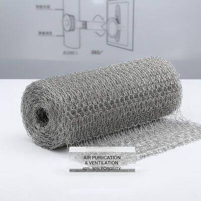 40 ถึง 90 เปอร์เซ็นต์ porosity ผ้าสับ ผ้าสับ mesh ออกแบบสําหรับระบบระบายอากาศและอากาศ