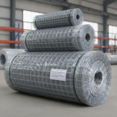 น้ําหนักต่อม้วนจะแตกต่างกันขึ้นอยู่กับเส้น径และขนาดม้วนม้วน mesh welded ความยาว 10m วัสดุล้อมทนทานการกัดกร่อนทนทาน