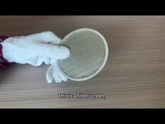 หน้าจอ Extruder พลาสติกกรอบอลูมิเนียม 1-800mesh หน้าจอ Extruder สแตนเลส