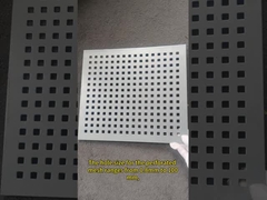 แผ่นโลหะเจาะรูอะโนไดซ์คุณภาพพรีเมียมสำหรับการใช้งานแบบกำหนดเอง