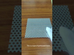 การระบายอากาศและกรองควัน ผนัง Mesh perforated ความหนา 0.1mm-12mm